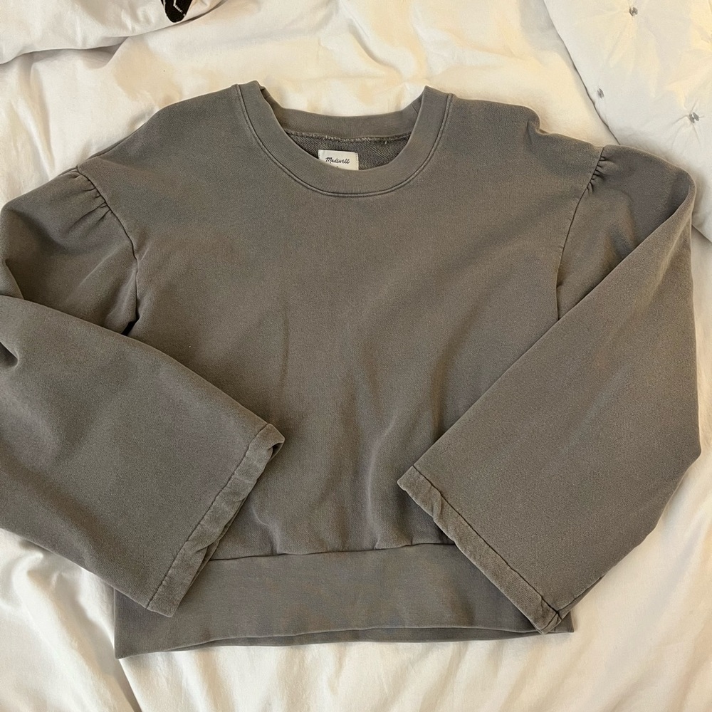 Madewell bell sleeve sweatshirt